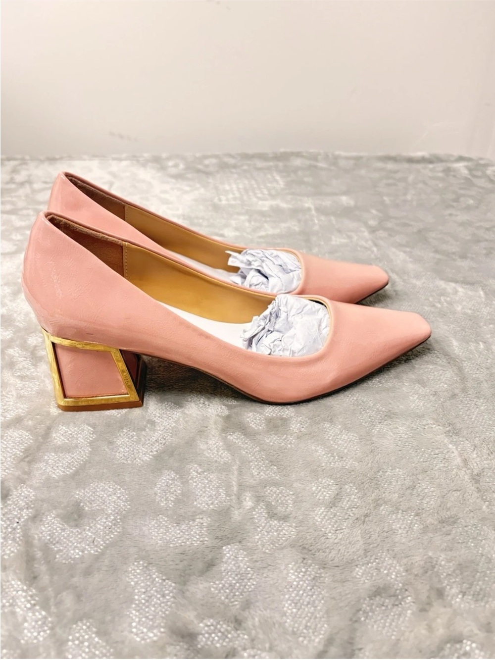 Ninety Union Blink Women’s Sz 10 Blush Pink Block Heel Pump